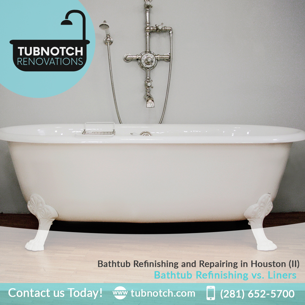 24 Bathtub Refinishing vs. Liners