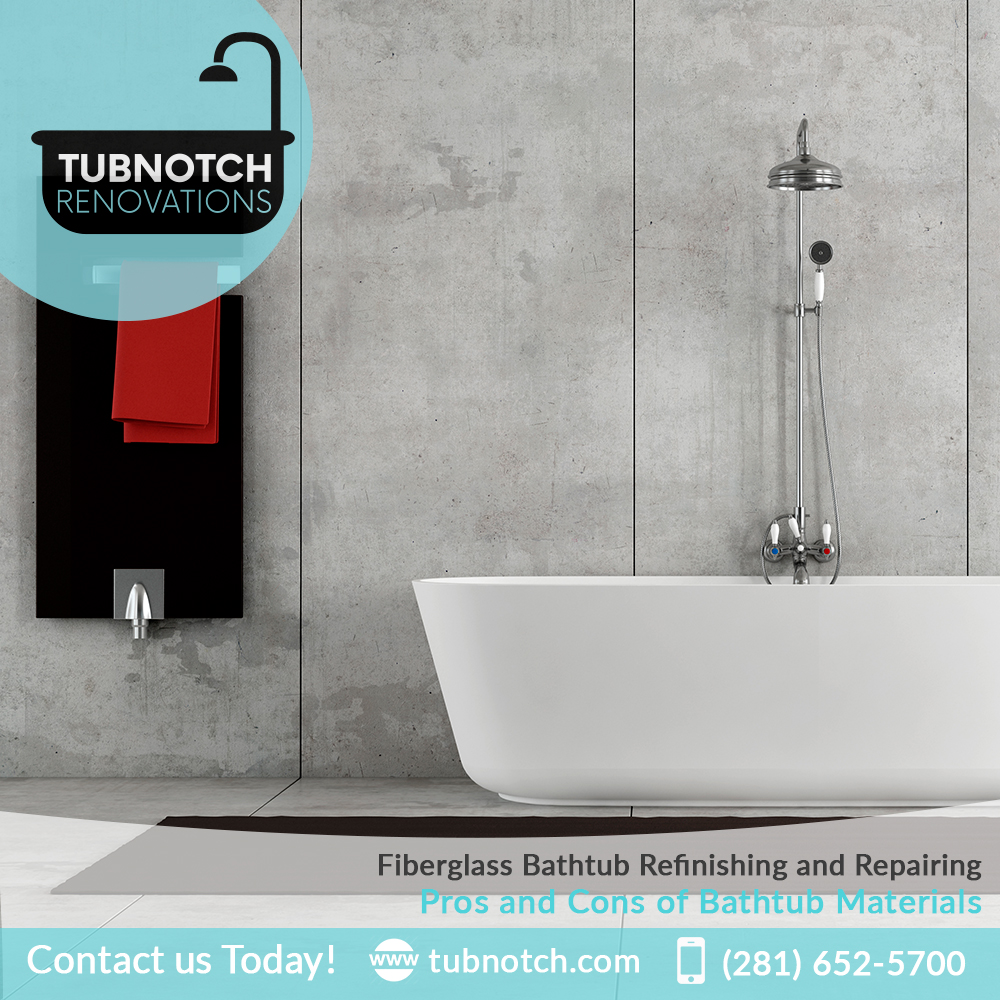 10 Pros and cons of bathtub materials