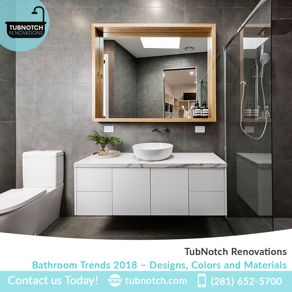 27 Bathroom Trends 2018 – Designs, Colors and Materials