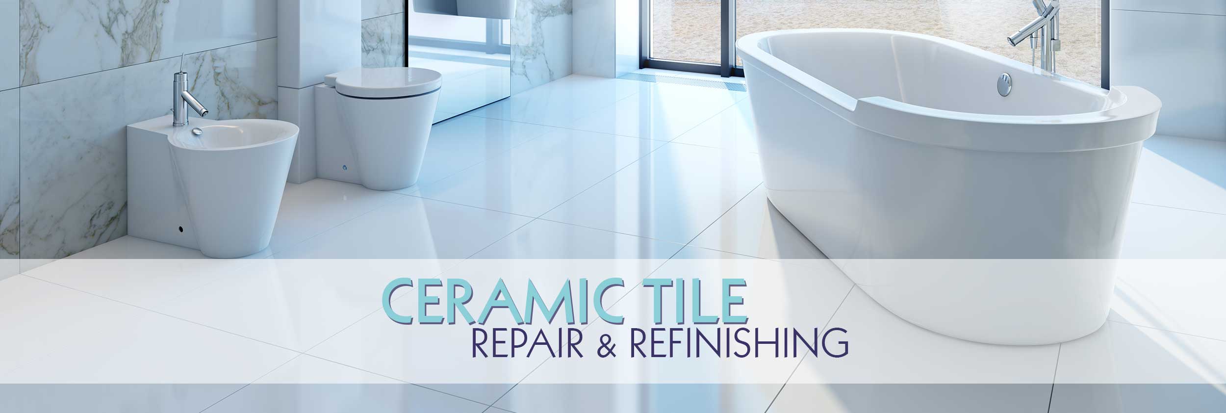 Ceramic Tile Refinishing and Repair in Houston